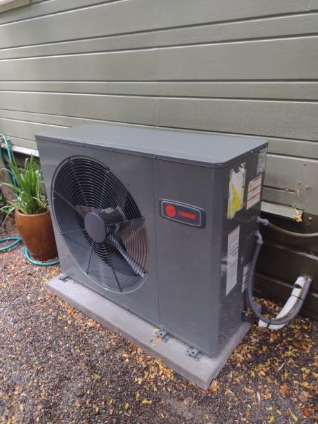 trane outdoor heat pump unit