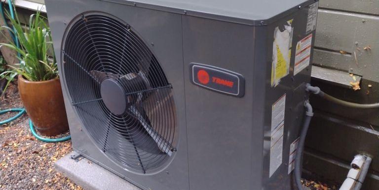 trane outdoor heat pump unit